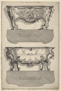 Designs for Two Commodes from 