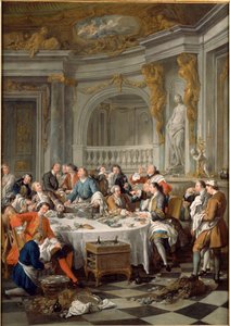 The Oyster Lunch by Jean-François de Troy