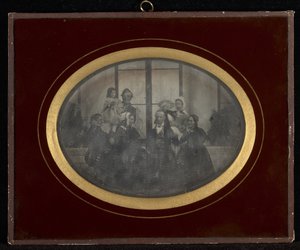 Group Portrait of Eight Members of Eynard-Lullin
