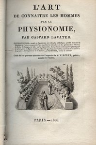 Physiognomy - Frontispiece of 