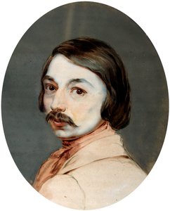 Portrait of the Author Nikolai Gogol by Jean Gerin