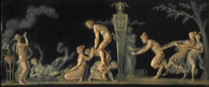 The Game of Leap Frog, 1785 by Jean Guillaume Moitte
