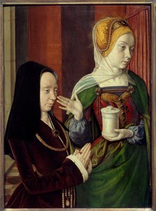 Presumed Portrait of Madeleine of Burgundy, Lady of Laage