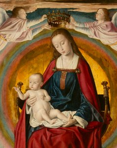 The Virgin in Glory (detail)