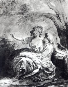 A Meeting Place for Love by Jean Honore Fragonard