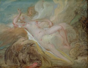 Jupiter and Io by Jean Honore Fragonard