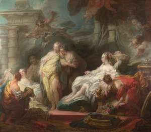 Psyche Showing Her Sisters Gifts from Cupid. 1753