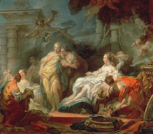Psyche Showing Her Sisters Her Gifts from Cupid