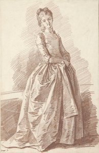 Standing Young Woman, Facing