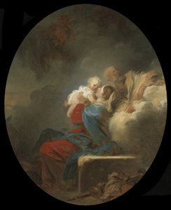 The Rest on the Flight into Egypt by Jean Honore Fragonard