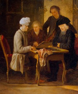 Voltaire at a Chess Table