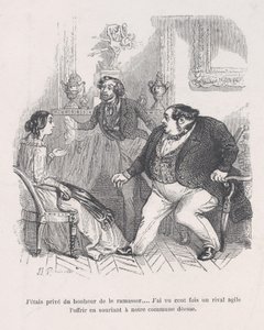 I was deprived of the happiness to pick it up... I saw a hundred times an agile rival offer... by Jean Ignace Isidore Gérard