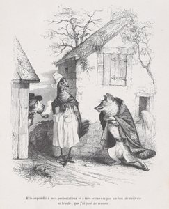 She responded to my protests and oaths with a tone of mockery so cold that I swore by Jean Ignace Isidore Gérard