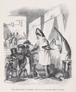 We are going to incise the muscles, saw the bones, in a word, heal the sick from Sc, ca. 1837-47