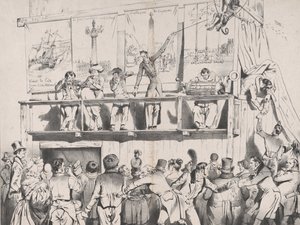 Zing! Zing! Boom Boom Boom!!! The Show of the Great Political Tumblers by Jean Ignace Isidore Gérard