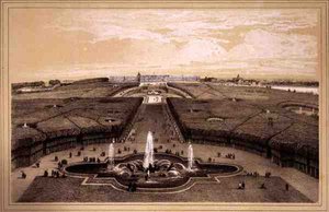 General View of the Park and Palace at Versailles, Published by Auguste Bry by Jean Jacottet