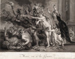 Mars Goes to War by Jean Jacques Avril