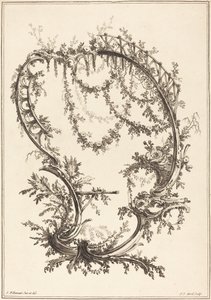 Ornament with a Strut and a Railing
