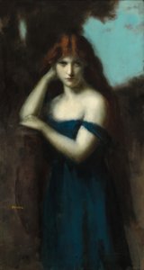 Standing Woman by Jean Jacques Henner