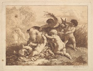 The Young Harvesters and the Goat, in an Album