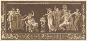 Antique Sacrifice, from Recueil de Différentes Compositions Frises