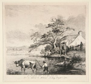 Landscape by Jean Jacques de Boissieu