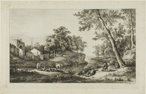 Rustic Landscape in Ambronay