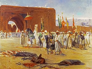 Moorish Procession by Jean Joseph Benjamin Constant