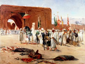 Moorish Procession by Jean Joseph Benjamin Constant