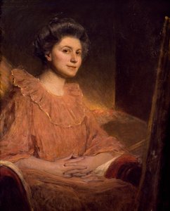 Portrait of Angele Delasalle