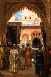 The Day After a Victory at the Alhambra (detail)