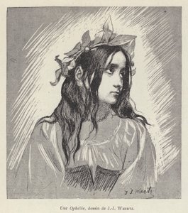 Ophelia by Jean Joseph Weerts