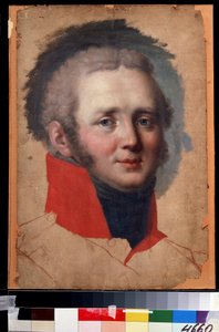 Portrait of Emperor Alexander I (1777-1825) by Jean Laurent Monnier