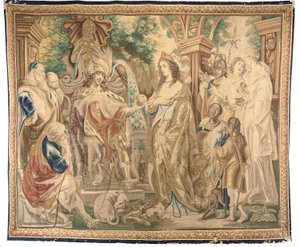 Brussels Tapestry from a Set of Six by Jean Le and Eggermans Daniel II Clerc
