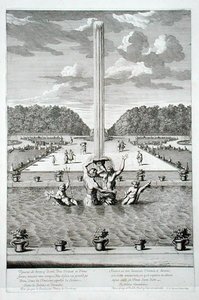 Fountain with Triton and Sirens, Versailles by Jean Lepautre