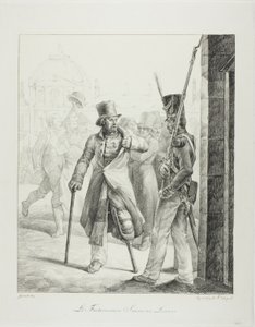 Swiss Sentry at the Louvre