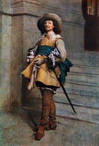 A Cavalier: time of Louis XIII by Jean Louis Ernest Meissonier