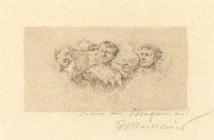 The Amateurs by Jean Louis Ernest Meissonier