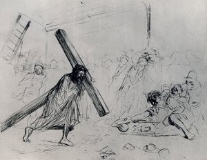 Christ Carrying the Cross by Jean Louis Forain
