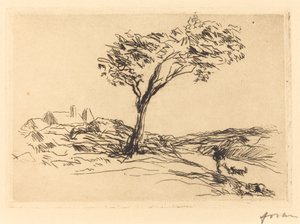 Landscape in the Environs of Versailles by Jean Louis Forain