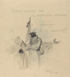 The Kiss of the Flag by Jean Louis Forain