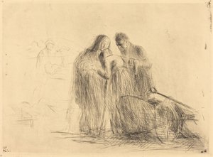 Lourdes, the Paralytic (second plate)