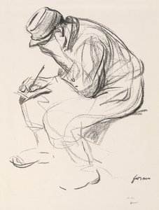 Prisoner of War Writing a Letter