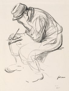 Prisoner of War Writing a Letter