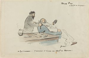Project de Voyage by Jean Louis Forain