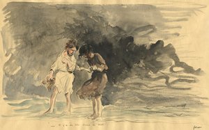 There is Corn in the Sea! by Jean Louis Forain