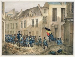 The Rue de Louvain, Brussels