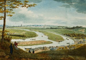 A View of Paris and the Seine from Saint-Cloud