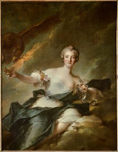 Portrait of the Duchess of Chaulnes, represented in Hebe, goddess of Reason by Jean Marc Nattier