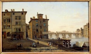 View of the old fishing district in Lyon
